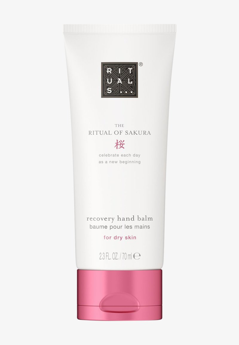 Rituals - RECOVERY HAND BALM - THE RITUAL OF SAKURA - FLORAL - CHERRY BLOSSOM & RICE MILK - Crema mani, Ingrandire
