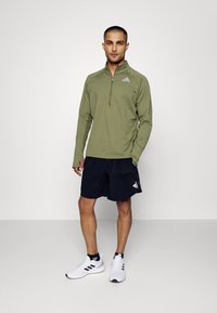 adidas Performance Kurze Sporthose - black/white