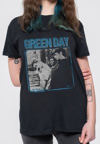 Paradiso Clothing GREEN DAY PHOTO BLOCK - Print T-shirt - black