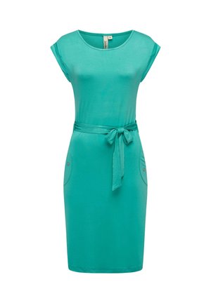 TAGGIEN - Shift-haljina - lagoon green