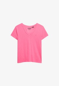 Unselected, fluro pink