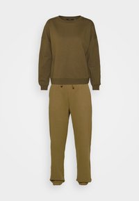 VMOCTAVIA CREW PANT SET - Camisola - dark olive