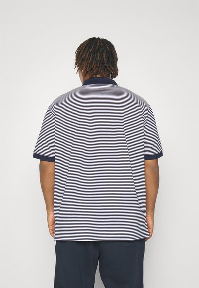 Fitted Long Sleeve Polo 600069907wht