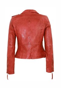 Lederjacken24 FREYA - Lederjacke - rot