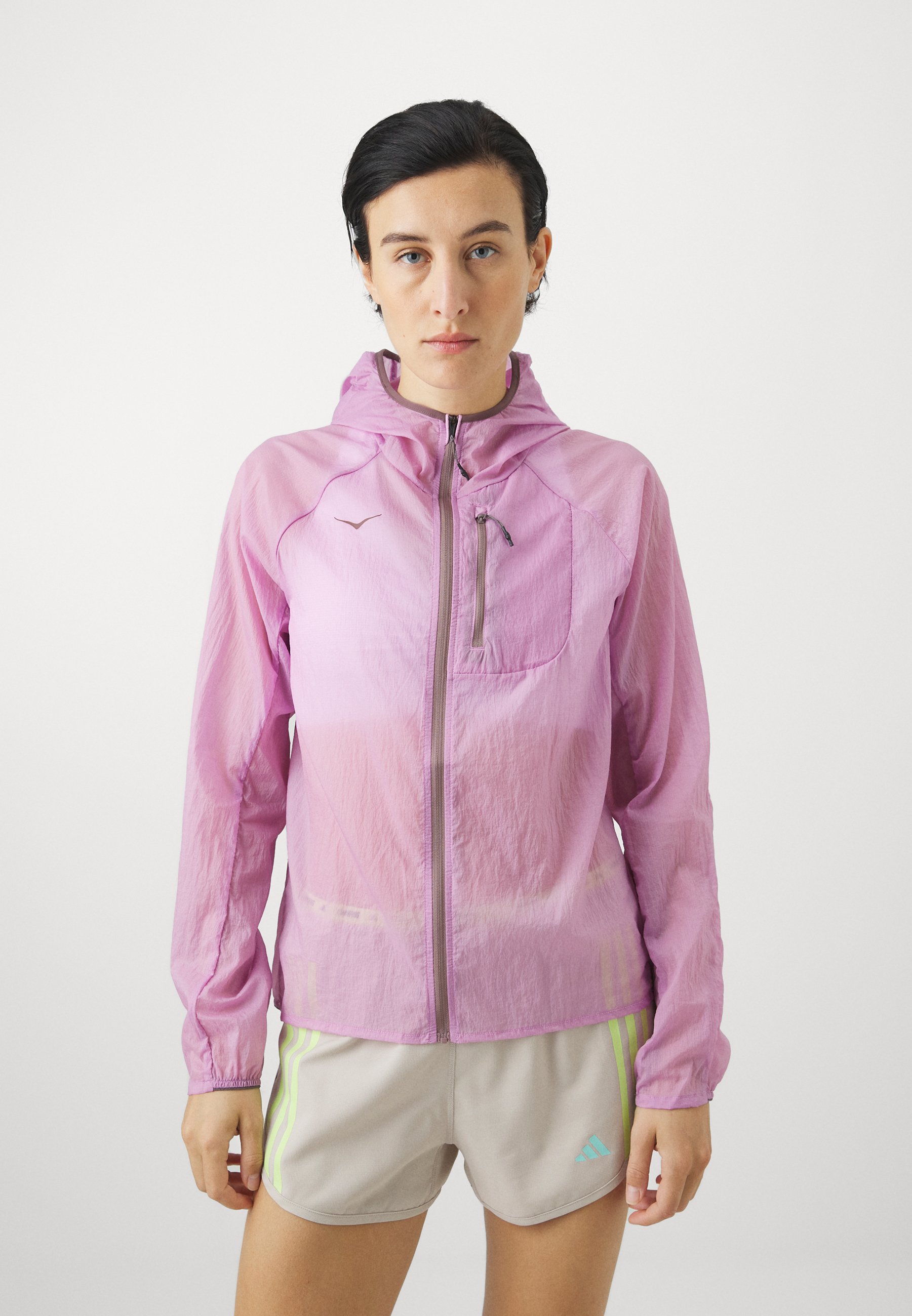 HOKA SKYFLOW JACKET - Windbreaker - pink twilight/pink