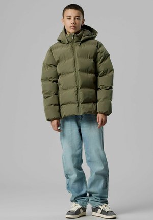 Name it, NLNMOROP PUFFER JACKET UNISEX - Veste d'hiver - khaki