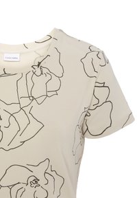 LASCANA KURZARM - Camiseta estampada - creme
