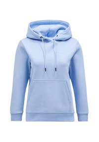 Peak Performance - ORIGINAL SMALL LOGO HOO - Hoodie - hellblau Miniatuurafbeelding 1