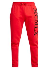 River Island Träningsbyxor - red