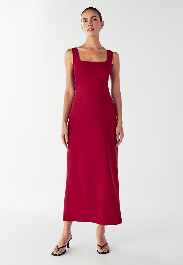 HALLEE MIDI - Maxikleid - burgundy