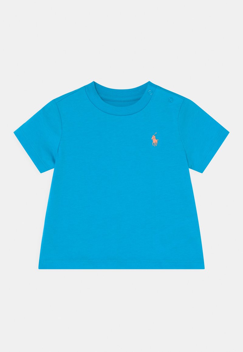 Polo Ralph Lauren COTTON JERSEY CREWNECK TEE - T-shirt básica - cove blue