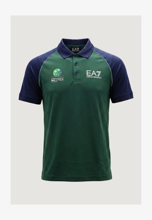 EA7 Emporio Armani, LINES MEN 7M002805 AF13689 - Polo - blue-green