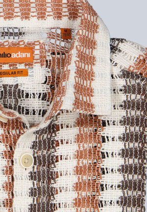 Emilio Adani, GEMUSTERT - Shirt - braun