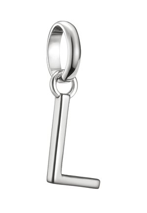 BUCHSTABE L CONNECT - Anhänger - silberfarben