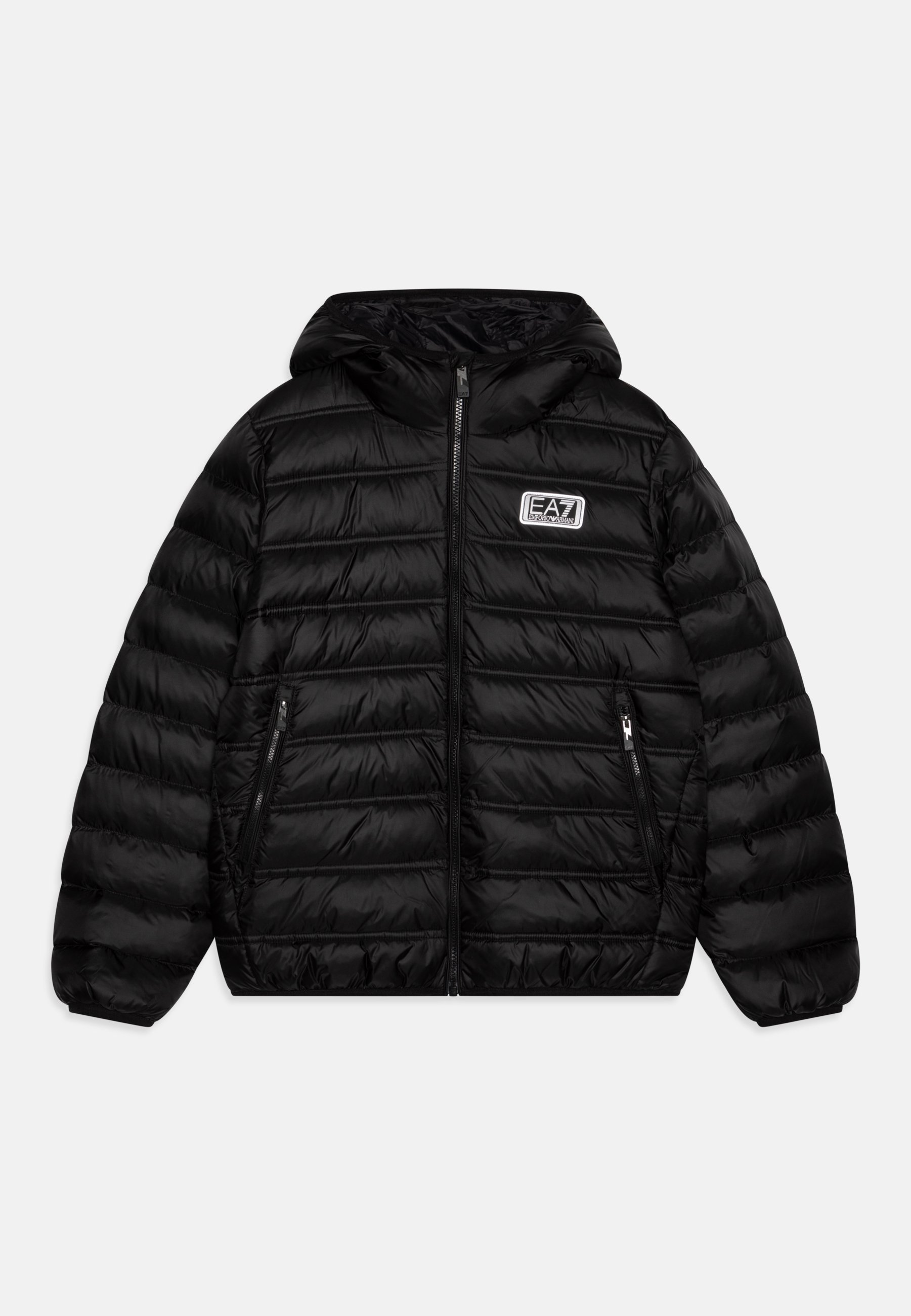 Puffer Jacket Schwarze Steppjacke Glänzend Winter Jacket Schwarze