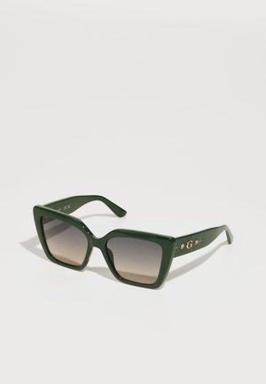 Aurinkolasit - shiny dark green/gradient smoke
