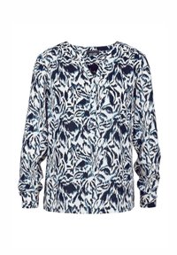 Unausgewählt, navy white patterned