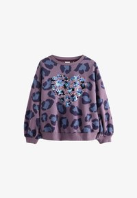 Unausgewählt, purple animal sequin heart