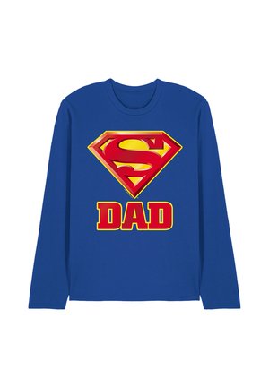 Warner Brothers, SUPERMAN/SUPER DAD - Langarmshirt - royal blue