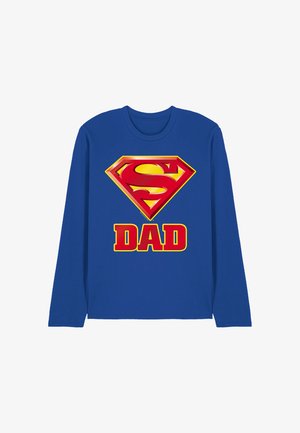 Warner Brothers, SUPERMAN/SUPER DAD - Langarmshirt - royal blue