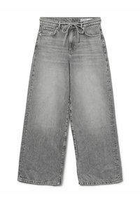 VMWIEN WEITER BEINSCHNITT  - Platėjantys džinsai - light grey denim