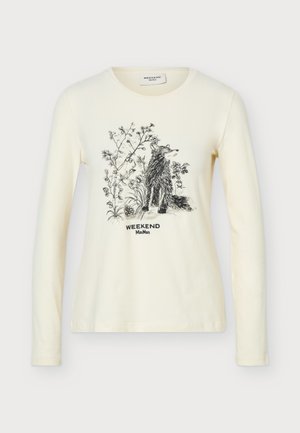 Weekend Max Mara, Блуза с дълги ръкави - ivory woods