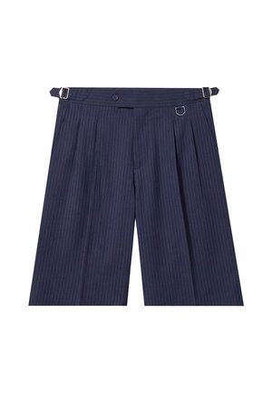 RETERNITY, TAILORED BAGGY SHORTS - Short - pinstripe blue