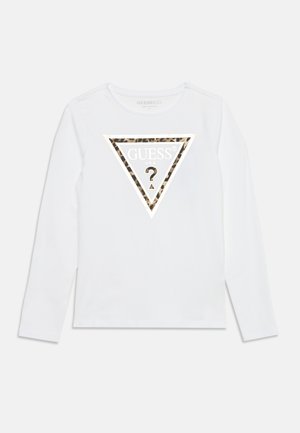 Guess, JUNIOR LOGO - Langærmet T-shirt - pure white