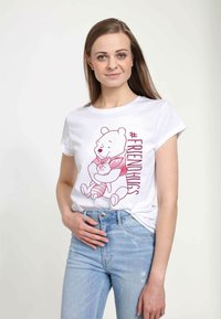 Henry Tiger DISNEY WINNIE THE POOH PIGLET POOH HUGS - T-shirt z nadrukiem