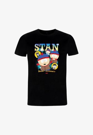 Henry Tiger, SOUTH PARK DUDE DUUUDDDE - Print T-shirt - black