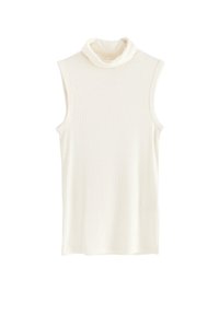 SLEEVELESS TURTLENECK - Linne - light dusty aqua