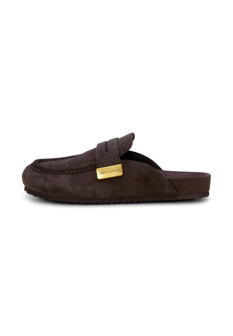 Marc O'Polo FLORIA - Clogs - burnt coffee/dunkelbraun - Zalando