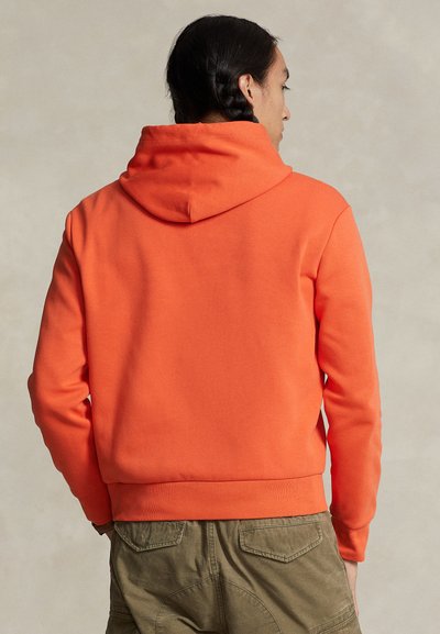 Polo Ralph Lauren LOGO DOUBLE KNIT HOODIE - Pulover s kapuco - orange flame