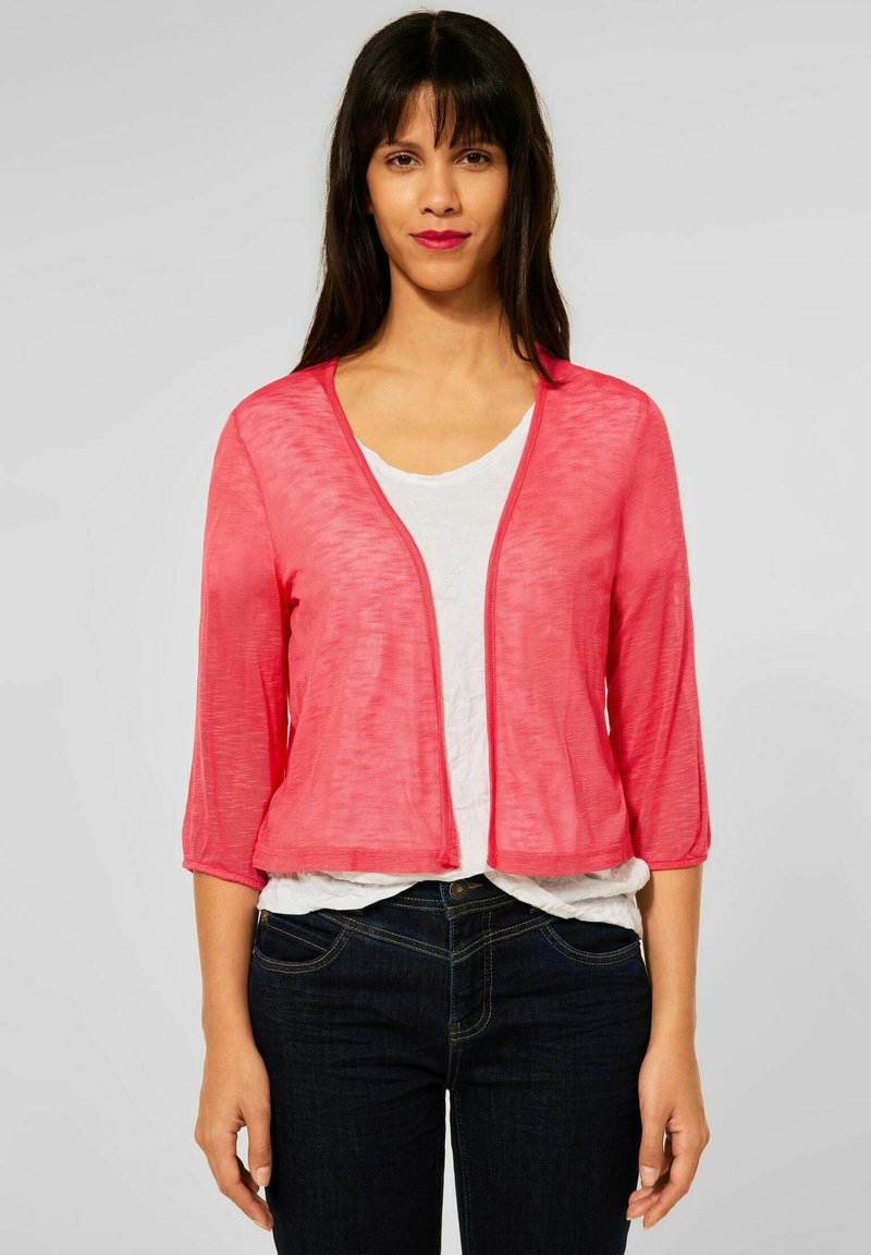 Damen Strickjacken | Street One Strickjacke pink/apricot - HZ28115 Damen Strickjacken | Street One Strickjacke pink/apricot - HZ28115