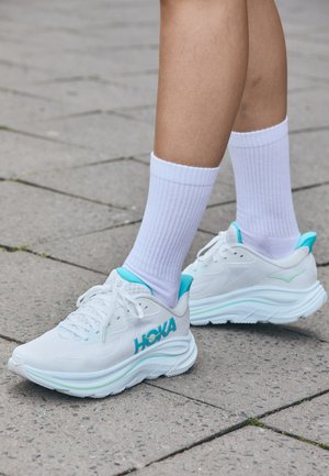 CLIFTON 10 - Chaussures de running sur route - white/cielo blue