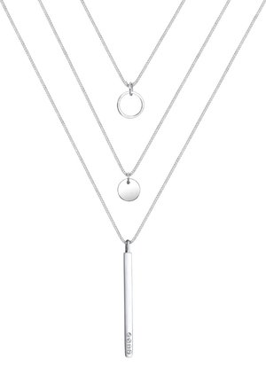 SPARKLING GEO - MIT KRISTALLEN VON SWAROVSKI® - Halskette - silver-coloured/white
