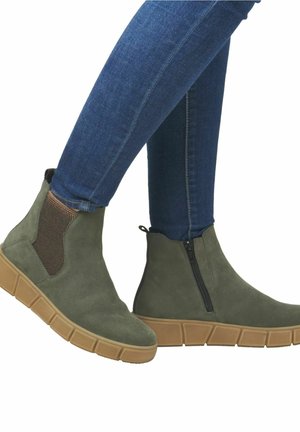 Remonte Botines con plataforma - green
