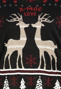 Sublevel WEIHNACHTS - Strickpullover - black