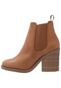 New Look Wide Fit Botines bajos - brown