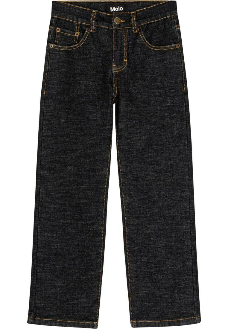 Molo Straight leg jeans zwartblauw denim Molo Straight leg jeans zwartblauw denim