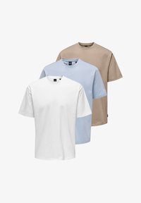 Unselected, weiß hellblau taupe