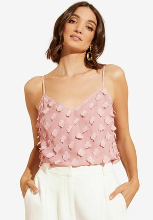 Love & Roses APPLIQUE FLORAL PETITE - Top - pink
