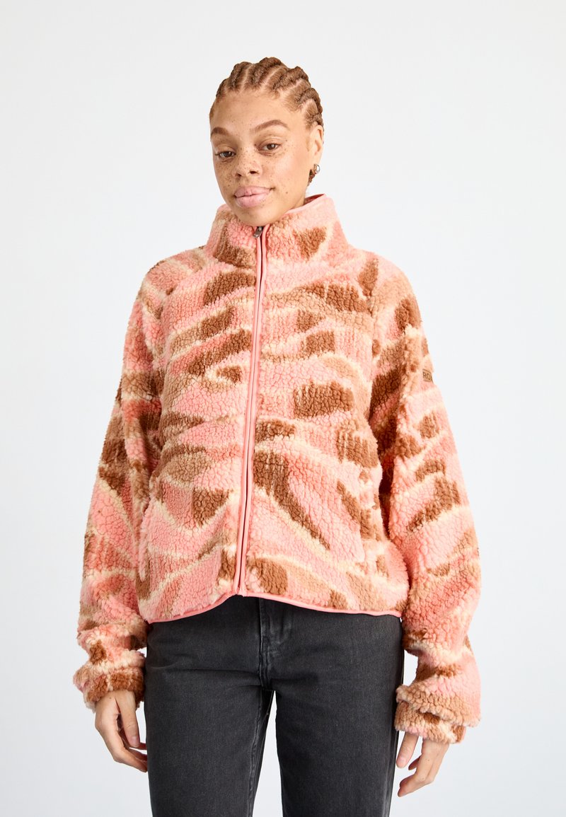 Roxy BLURRY CLOUD - Fleecejas - candlelight peach dune