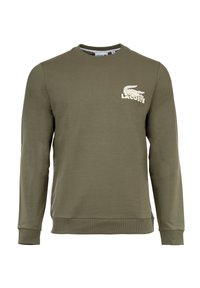 Lacoste Ikdienas džemperis - khaki pollen