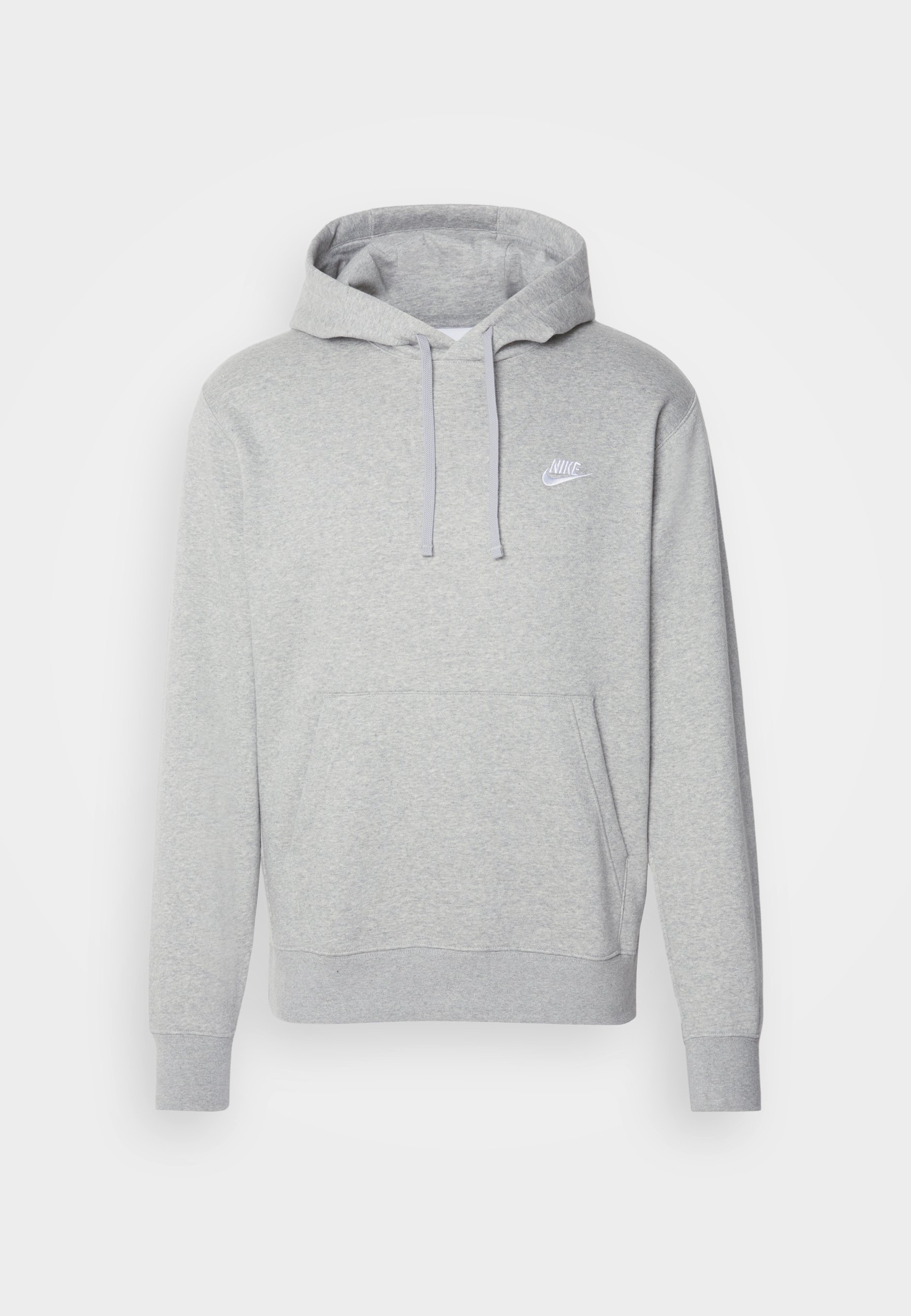 nike sportswear club fleece grey hoodie