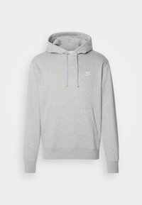SPORTSWEAR CLUB FLEECE - Sweatshirt - grey heather/matte silver/white
