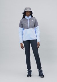 The North Face GLACIER HEAVYWEIGHT 1/2 ZIP - Pulover iz flisa - cornflower/smoked pearl