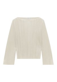 DUA PLEATED LONG SLEEVE - Blouse - off white