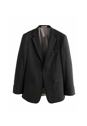 REGULAR FIT STRIPE - Blazer jacket - black