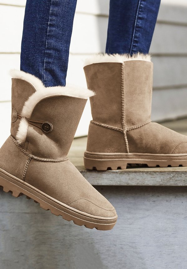 Snowboot/Winterstiefel - camelfarben